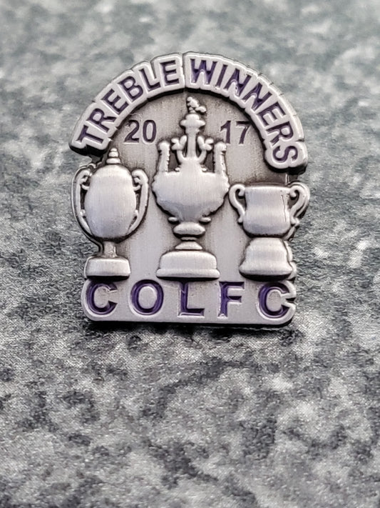 Treble Winners Badge