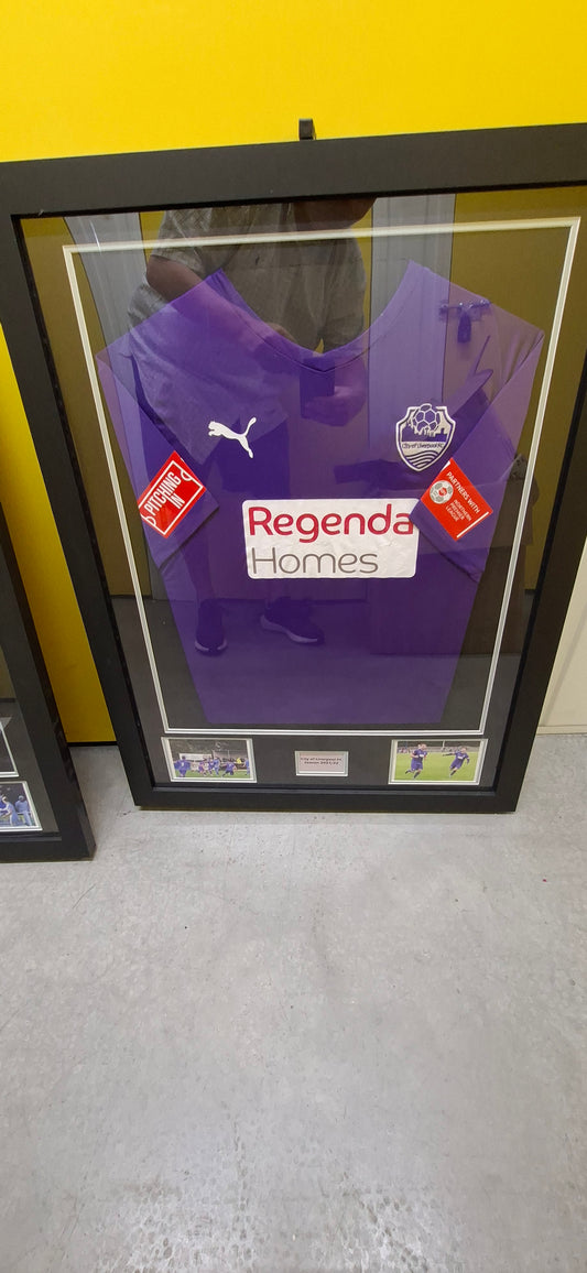 Season 20/21 Framed home shirt.
